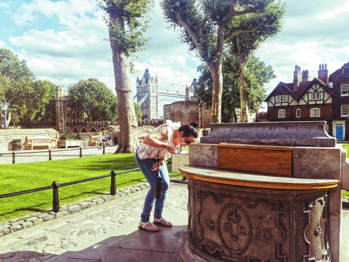 Tower of London Water Fountain