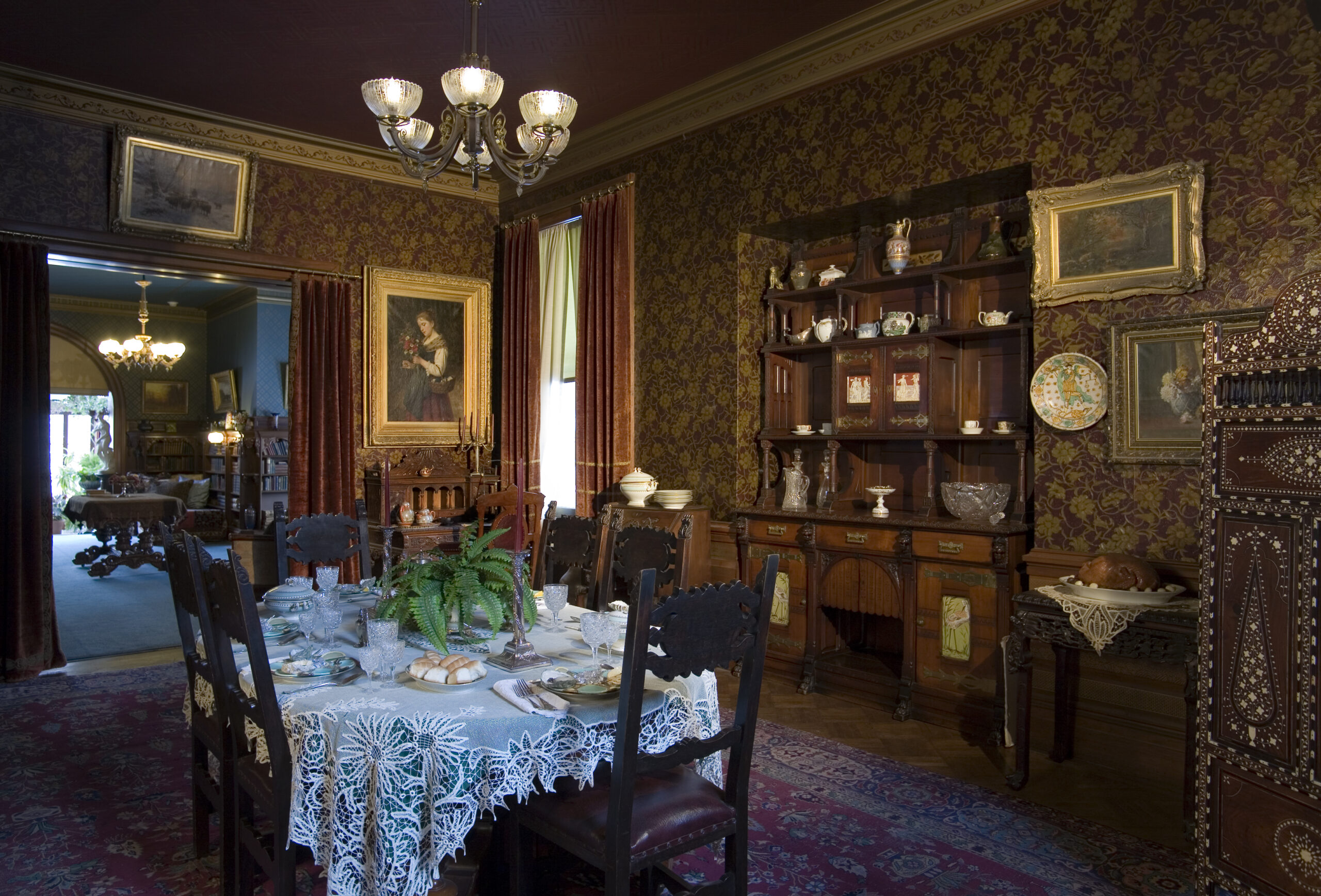 The Mark Twain House Dining Room