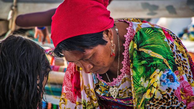 An indigenous Guna Yala woman