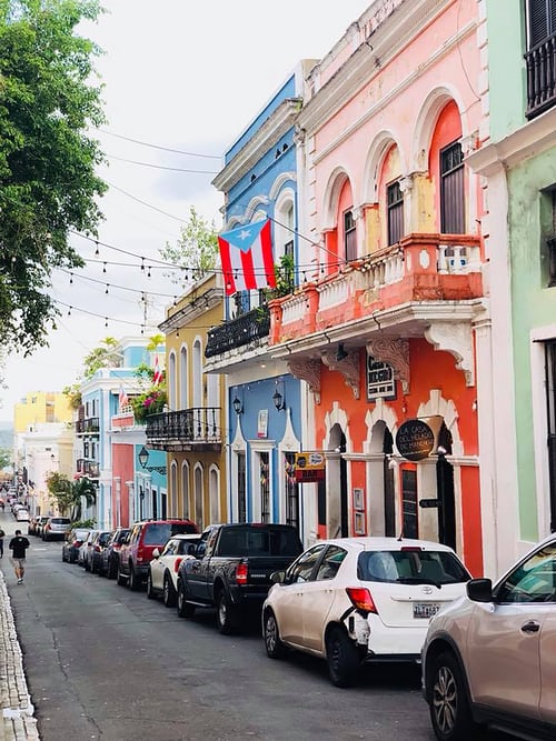 A street in Puerto Rico