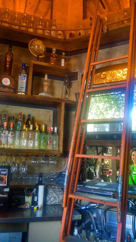 A photo of a rum bar at La Princesa Gastropub
