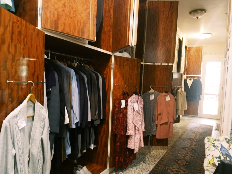Seeing Ceausescu's closet and clothes