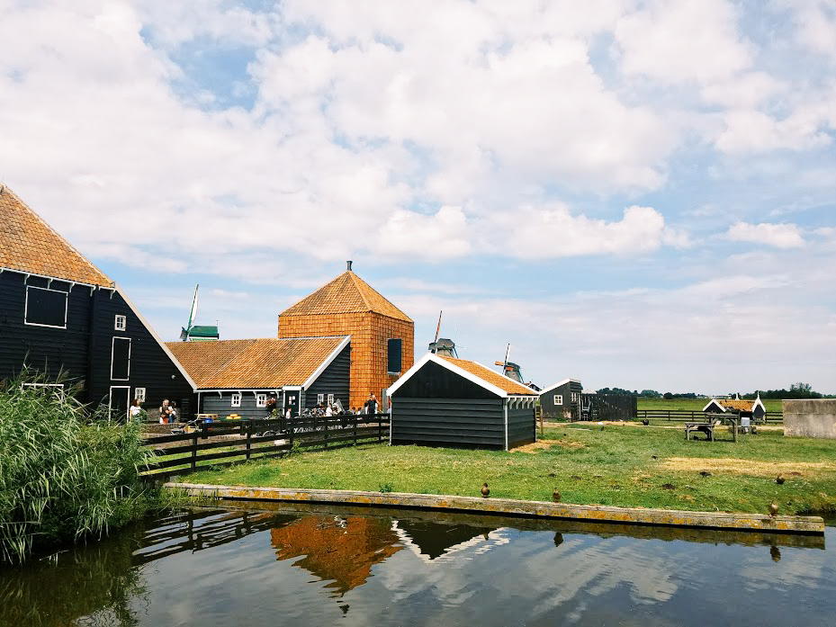 Idyllic village in The Netherlands
