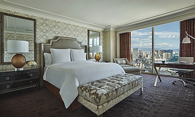 Room at one of the Las Vegas hotels