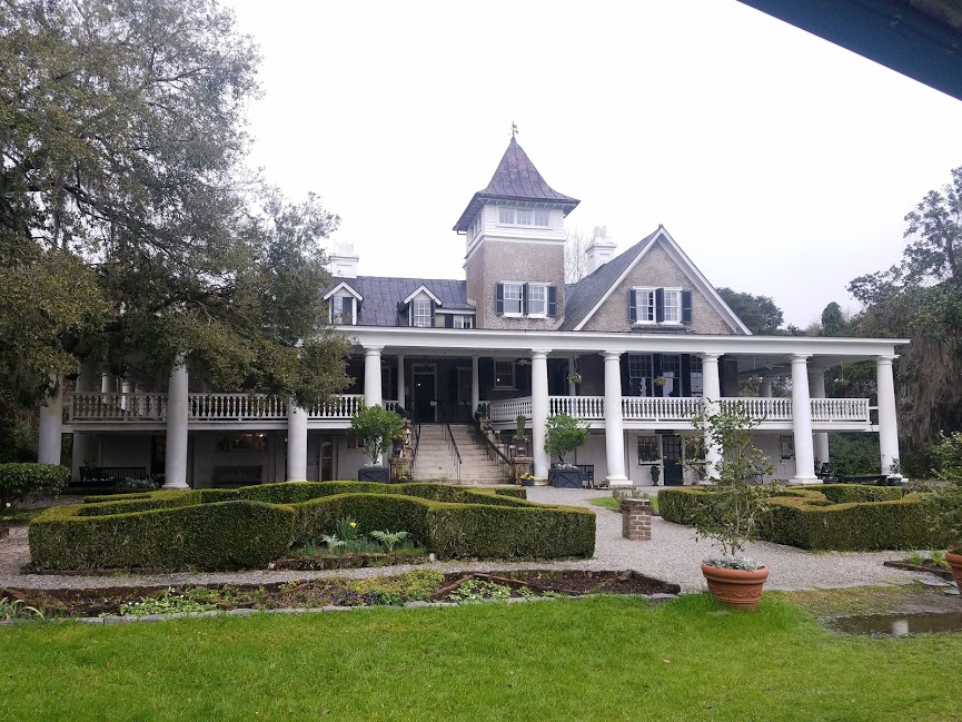 The house at Magnolia Plantation