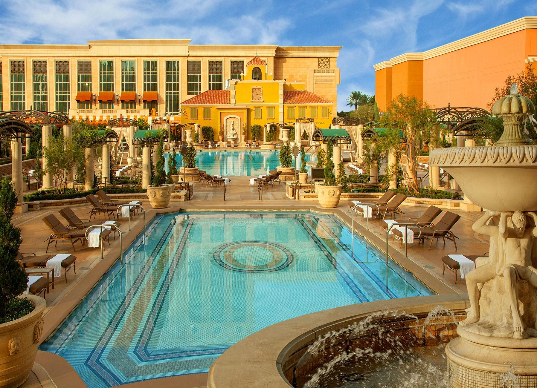 Las Vegas hotels are known for their opulence and luxury.