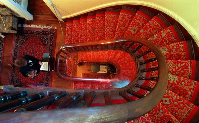 Staircase in the Juliette Gordon Low Birthplace