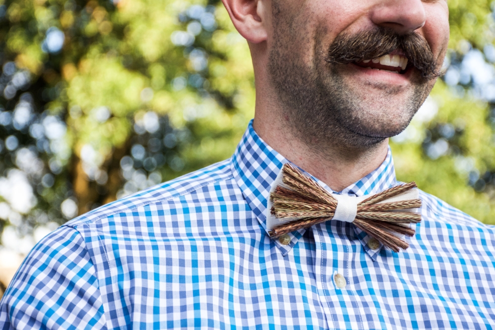 A man wearing a bow tie by Botany Bow Tie