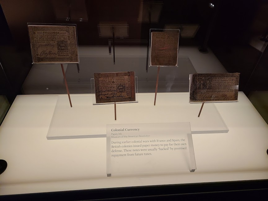 Artifacts in the Museum of the American Revolution