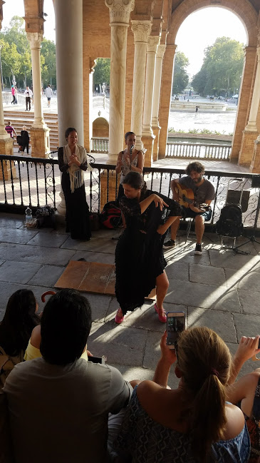 Flamenco performance in Seville