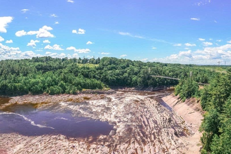 Montmorency Falls near Quebec City