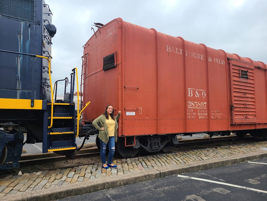The Baltimore and Ohio train museum