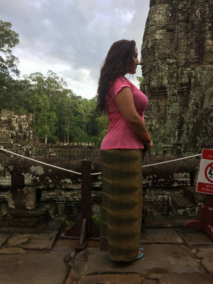 Nose to nose in Siem Reap