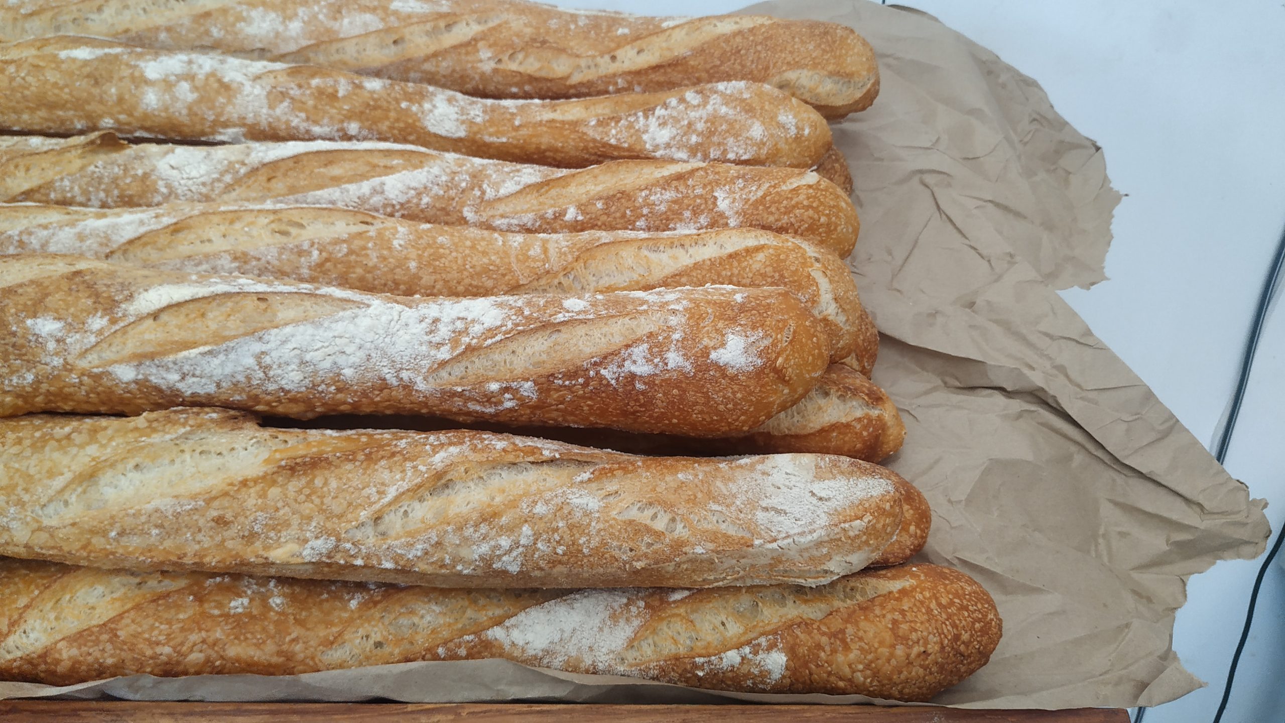Food in Paris: baguettes