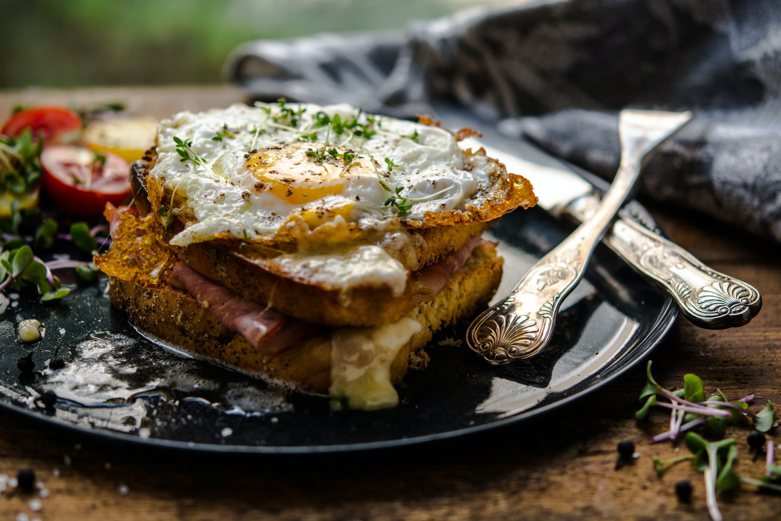 Food in Paris - the croque monsieur